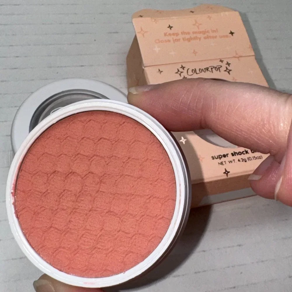 Colourpop count me in super shock blush